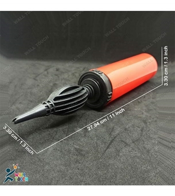 Picture of Plastic Balloon Pumper To Inflate Balloon Red