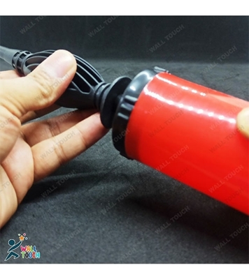 Picture of Plastic Balloon Pumper To Inflate Balloon Red