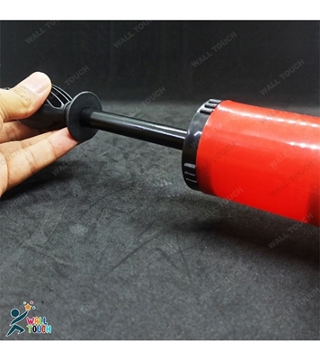 Picture of Plastic Balloon Pumper To Inflate Balloon Red