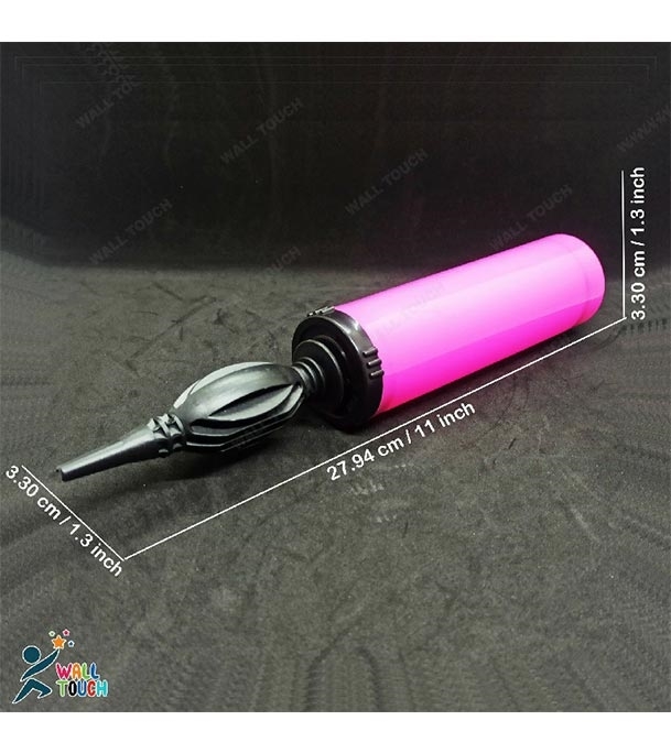 Picture of Plastic Balloon Pumper To Inflate Balloon Pink