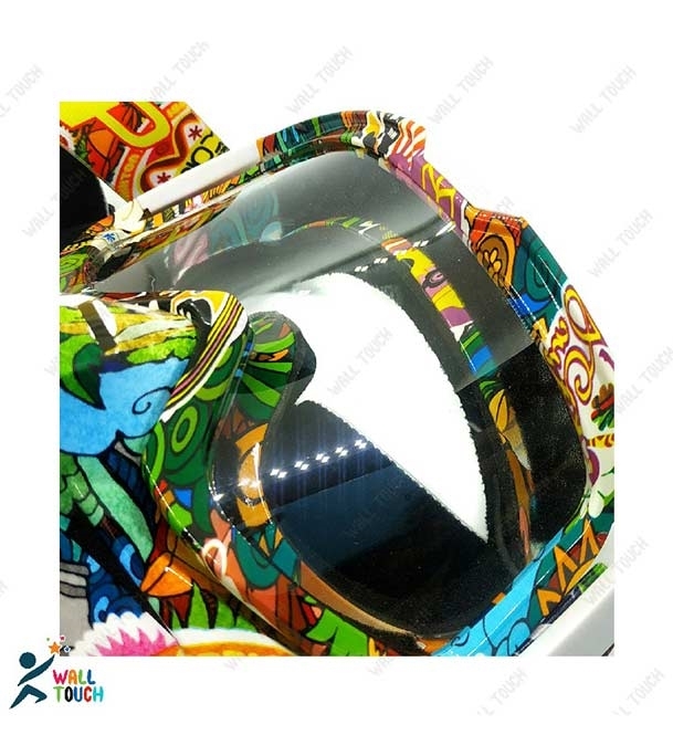 Picture of Modular Motorcycle Bike Riding Helmet Open Face Mask Shield Goggles Detachable