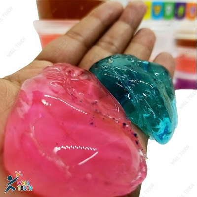 Picture of Box of 12 pcs Gel Clay/Slime Set Bowls Play-dough For Kids