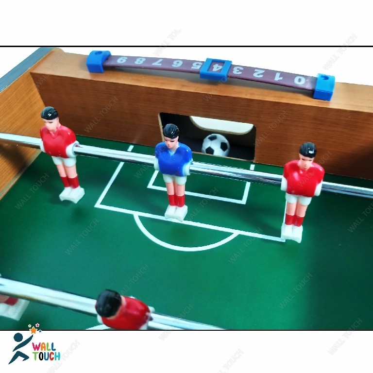 Picture of Tabletop Football Table Portable Mini Table Football / Soccer Game Set with Two Balls and Score Keeper for Adults and Kids