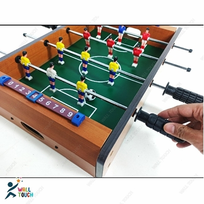 Picture of Tabletop Football Table Portable Mini Table Football / Soccer Game Set with Two Balls and Score Keeper for Adults and Kids