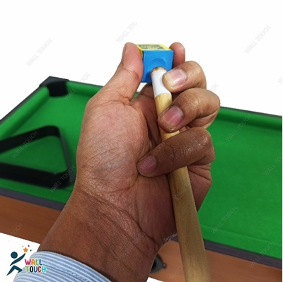 Picture of Mini Tabletop Pool Table Game Billiard Table Set Children's Play Sports Toy With Balls, Cue, Chalk, Billiard Table