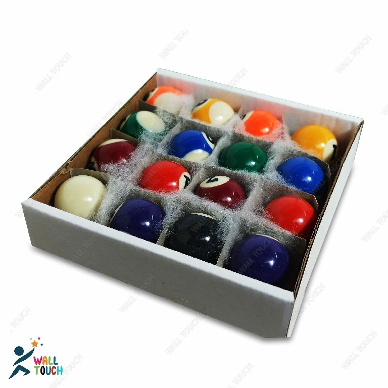 Picture of Mini Tabletop Pool Table Game Billiard Table Set Children's Play Sports Toy With Balls, Cue, Chalk, Billiard Table