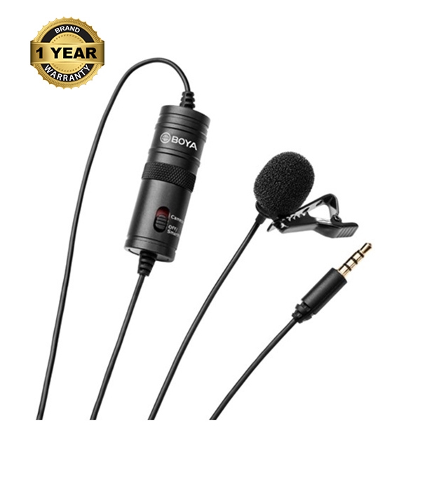 Picture of BOYA BY-M1 Omnidirectional Lavalier Microphone