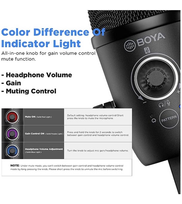 BOYA BY-CM5 Desktop USB Microphone at Best Price in Bangladesh