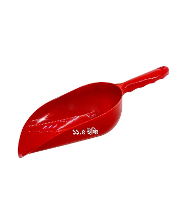 Gardening Soil Scoop 1Pc RED COLOR 11.5"inches