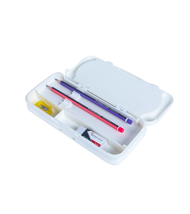 Buy Good Luck Pencil Box Micky White Online at Best Price
