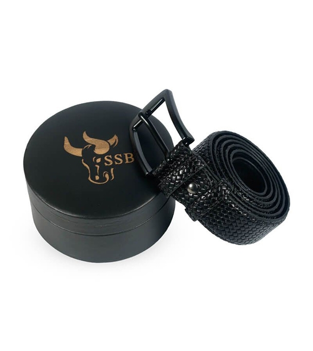 Men's Black Leather Belt For jeans at Best Price In Bangladesh