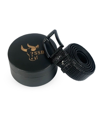 Men's Black Leather Belt For jeans at Best Price In Bangladesh