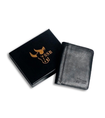 Men's Black (Cute Er Dibba) Short Leather Wallet at Best Price In Bangladesh