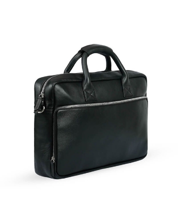 Black Color Leather Executive Bag at Best Price in Bangladesh