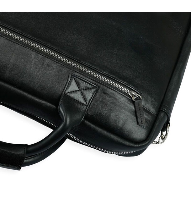 Black Color Leather Executive Bag at Best Price in Bangladesh