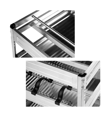 Wellmax Kitchen Cabinet Drawer Spice Rack Stainless Steel At Best Price In Bangladesh