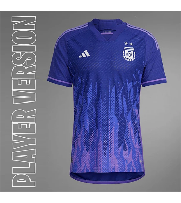 Buy আর্জেন্টিনা (ফিফা 2022) প্লেয়ার ভার্সন-এওয়ে থাই প্রিমিয়াম জার্সি মেন্'স হাফ হাতা at Best Price in Bangladesh