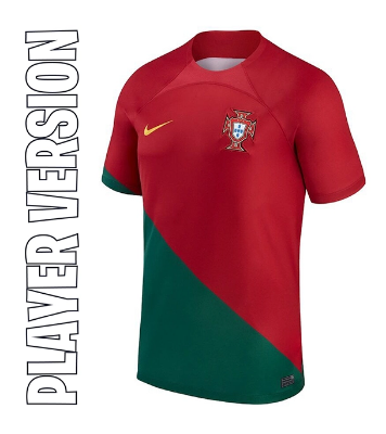 Buy পর্তুগাল (ফিফা 2022) প্লেয়ার ভার্সন-হোম থাই প্রিমিয়াম জার্সি মেন্'স হাফ হাতা at Best Price in Bangladesh