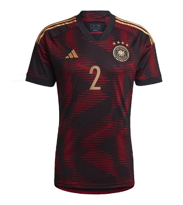 Buy জার্মানি (ফিফা 2022) রেগুলার ভার্সন-এওয়ে জার্সি মেন্'স হাফ হাতা at Best Price in Bangladesh