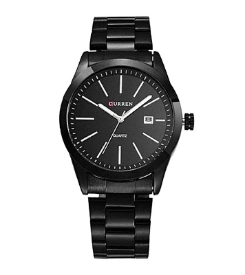 Buy Curren 8091 Black Stainless Steel Analog Watch For Men  at Best Price In Bangladesh
