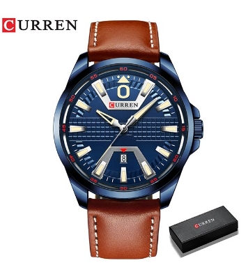 Buy Curren 8379 Creative Clock Watch Man Fashion Luxury Watch at Best Price In Bangladesh