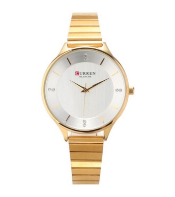 Buy Curren 9041 New Quartz Stainless Steel Wrist Watch at Best Price In Bangladesh