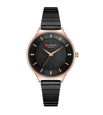 Buy Curren 9041 New Quartz Stainless Steel Wrist Watch at Best Price In Bangladesh