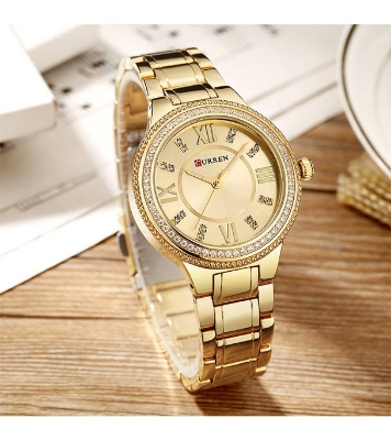 Buy Curren 9004  Quartz Watch for Women With Box at Best Price In Bangladesh
