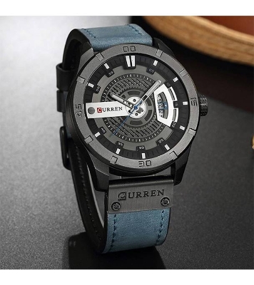Buy Curren 8301 - Leather Analog Watch for Men at Best Price In Bangladesh	