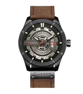 Buy Curren 8301 - Leather Analog Watch for Men at Best Price In Bangladesh