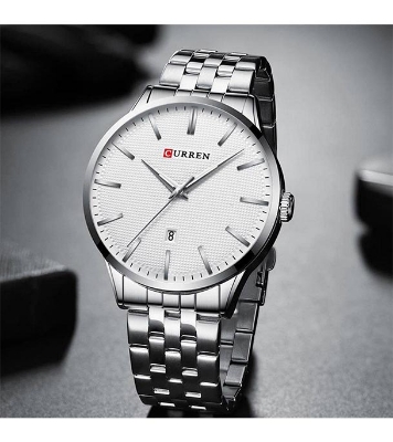 Buy Curren 8364 Stainless Steel Analog Watch For Men at Best Price In Bangladesh