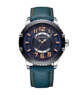 Buy Curren 8341 Style Watches New Casual Leather Wristwatch at Best Price In Bangladesh