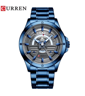 Buy Curren 8381 Watch Luxury Quartz Watches for Men Casual Stainless Steel Auto Date Wristwatch at Best Price In Bangladesh