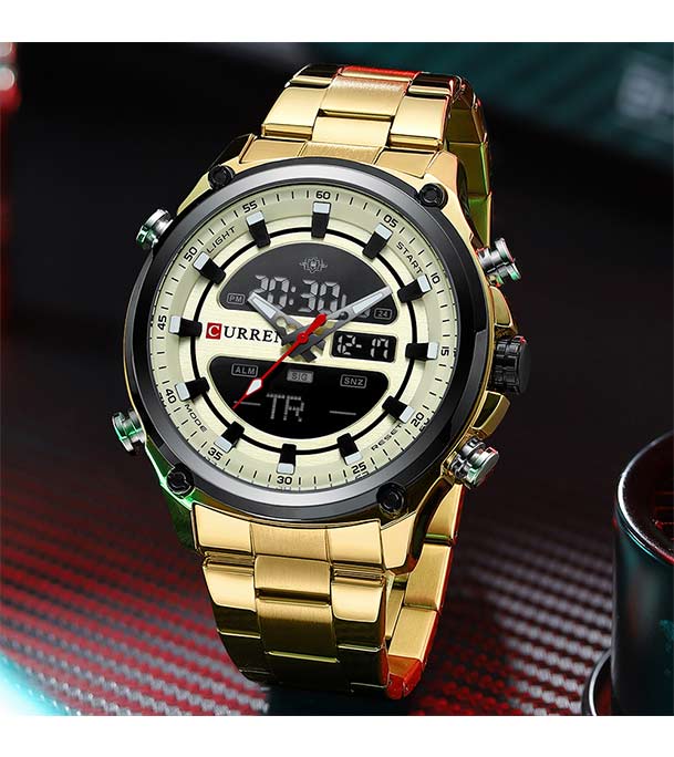 Buy Curren 8404 Sport Quartz Digital Watches for Men Led Luminous  at Best Price In Bangladesh