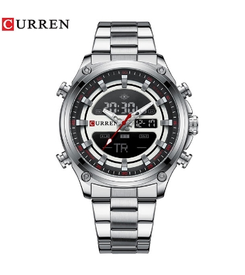 Buy Curren 8404 Sport Quartz Digital Watches for Men Led Luminous  at Best Price In Bangladesh
