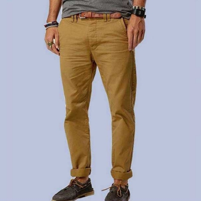 Picture of Men’s Slim-Fit Chino Gabardine Pants Khaki