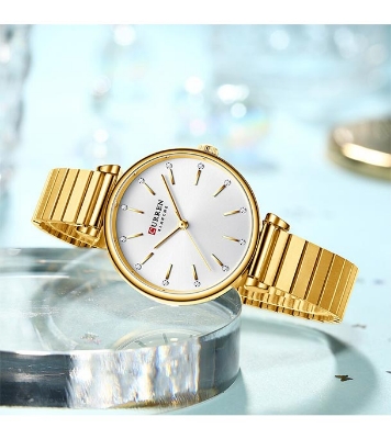 Buy Curren 9081 Stainless Steel Analog Watch For Women  at Best Price In Bangladesh