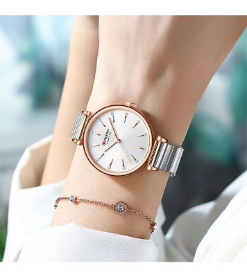 Buy Curren 9081 Stainless Steel Analog Watch For Women  at Best Price In Bangladesh