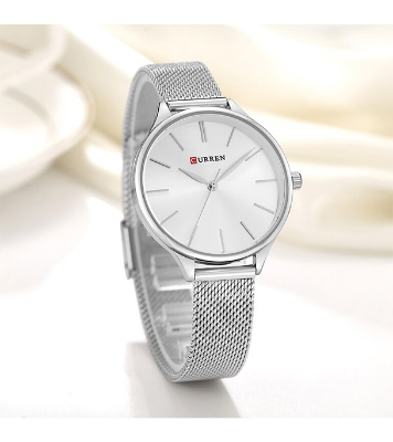 Buy Curren 9024 Simple Quartz Wrist Watches for Ladies Elegant Stainless Steel Bracelet Wristwatches  at Best Price In Bangladesh