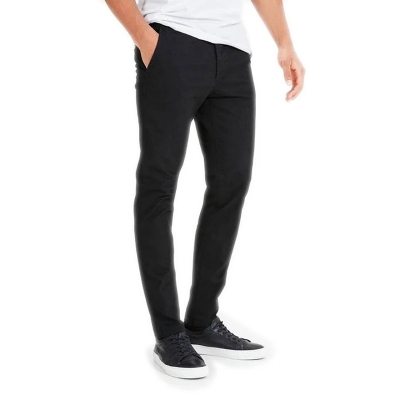 Picture of Men’s Slim-Fit Chino Gabardine Pants Deep Black