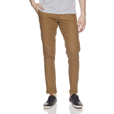 Picture of Men’s Slim-Fit Chino Gabardine Pants  Khaki 