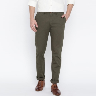 Picture of Men’s Slim-Fit Chino Gabardine Pants Olive