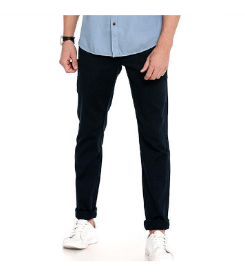 Picture of Men’s Slim-Fit Chino Gabardine Pants Deep Black