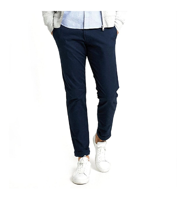 Picture of Men’s Slim-Fit Chino Gabardine Pants Deep Blue
