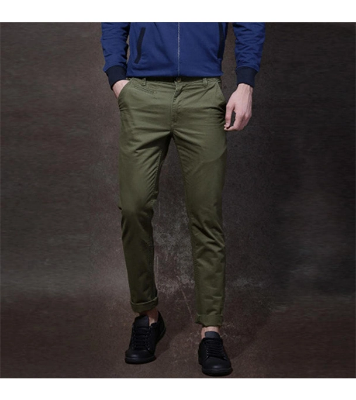 Picture of Men’s Slim-Fit Chino Gabardine Pants Olive
