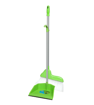 Cleanmax  Dust Pan With Broom