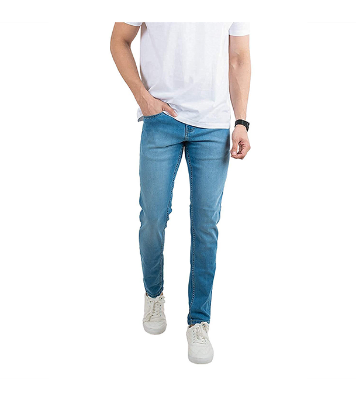 Picture of Men’s Slim-Fit Stretchable Jeans Pant Light Blue