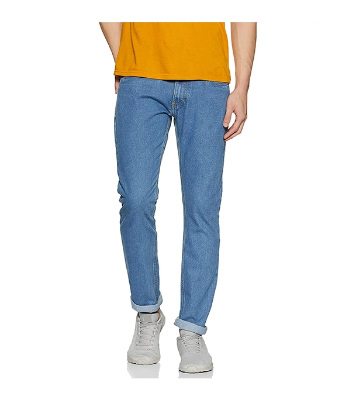 Picture of Men’s Slim-Fit Stretchable Jeans Pant Light Blue