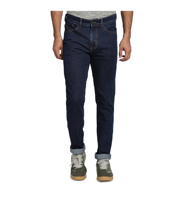 Picture of Men’s Slim-Fit Stretchable Jeans Pant Dark Blue