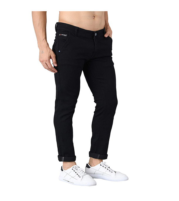 Picture of Men’s Slim-Fit Stretchable Jeans Pant Deep Black